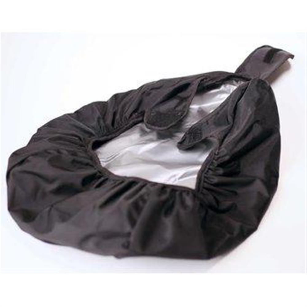 Forro Cubre Maleta Impermeable Refelctivo Negro img #3