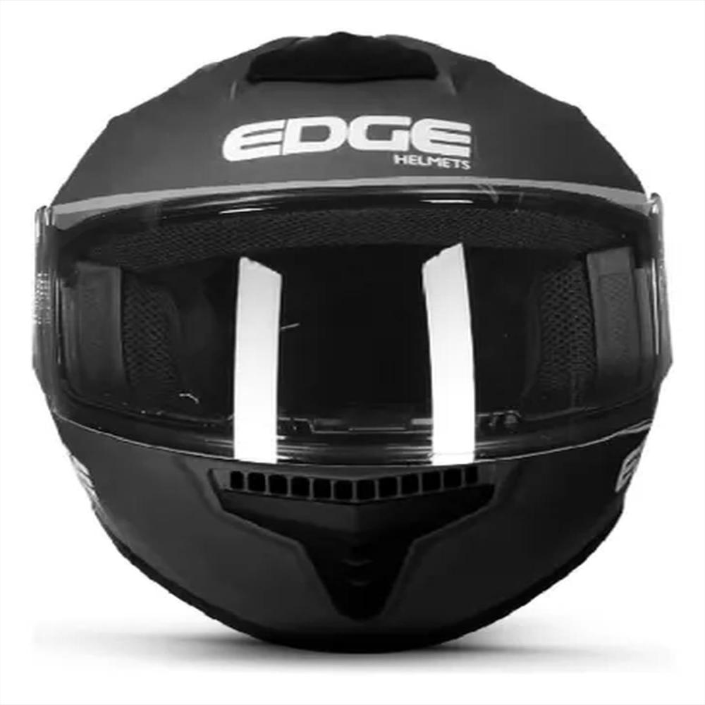 Casco Moto Edge Integral F. S. Negro Certificado Dot M img #2
