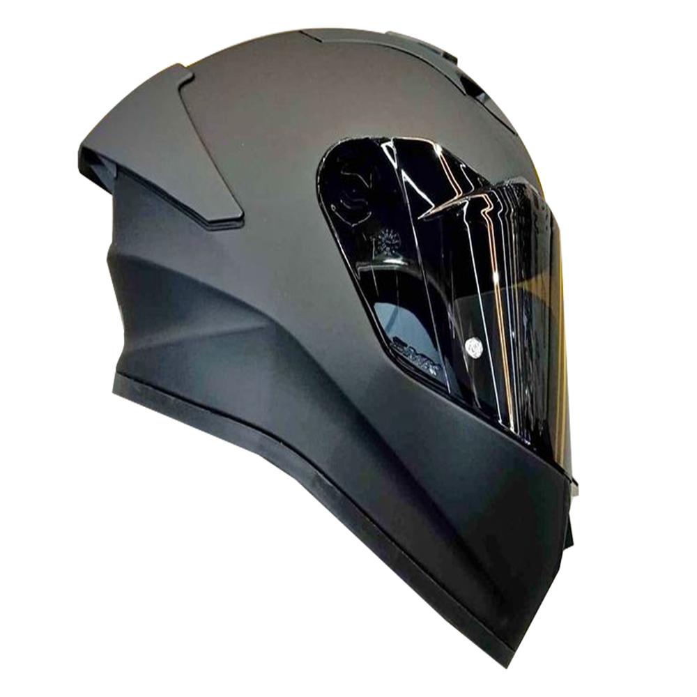Casco Smk Stellar Solid + Visor Adicional Talla Xl 61 62 Cm img #2