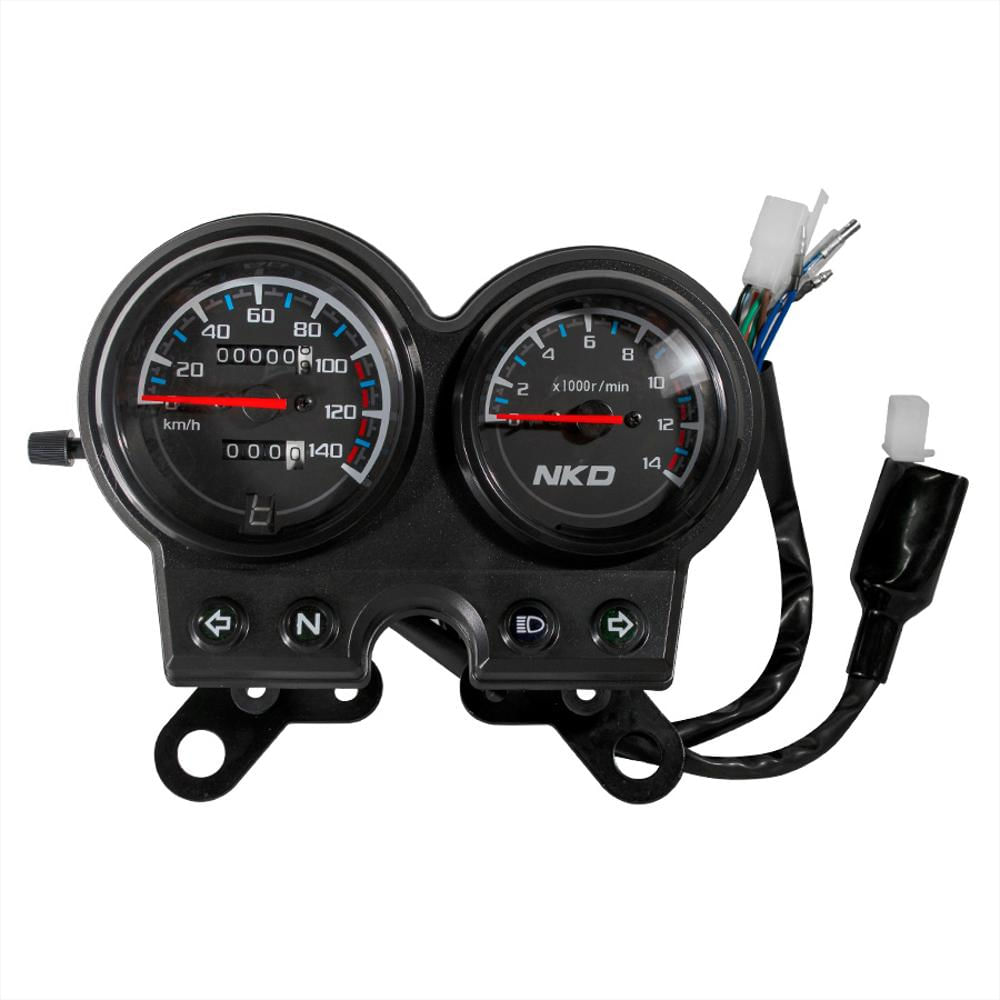 Velocimetro Completo Fondo Negro Ak 125 Sl Slr Nkd Nkdr Genui X Und img #1