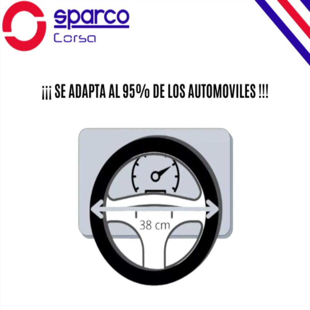 Forro Timon Cubre Volante Protector Lujo Sparco Sps121rd img #2