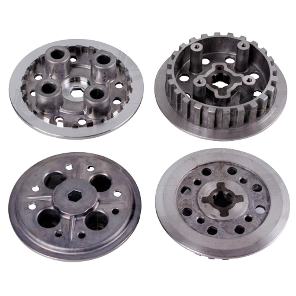 Porta Disco Y Porta Resortes De Clutch (4 Discos) Libero 125 Ybr 125 Esd Xtz 125 /Revo_Kitx2 img #1