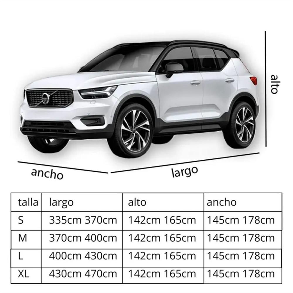 Carpa Para Carro Protección Completa Talla L img #5
