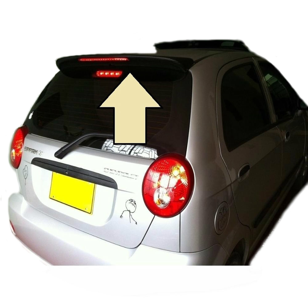 Spoiler Chevrolet Spark Cronos Life Lt Go Con Tercer Stop img #1