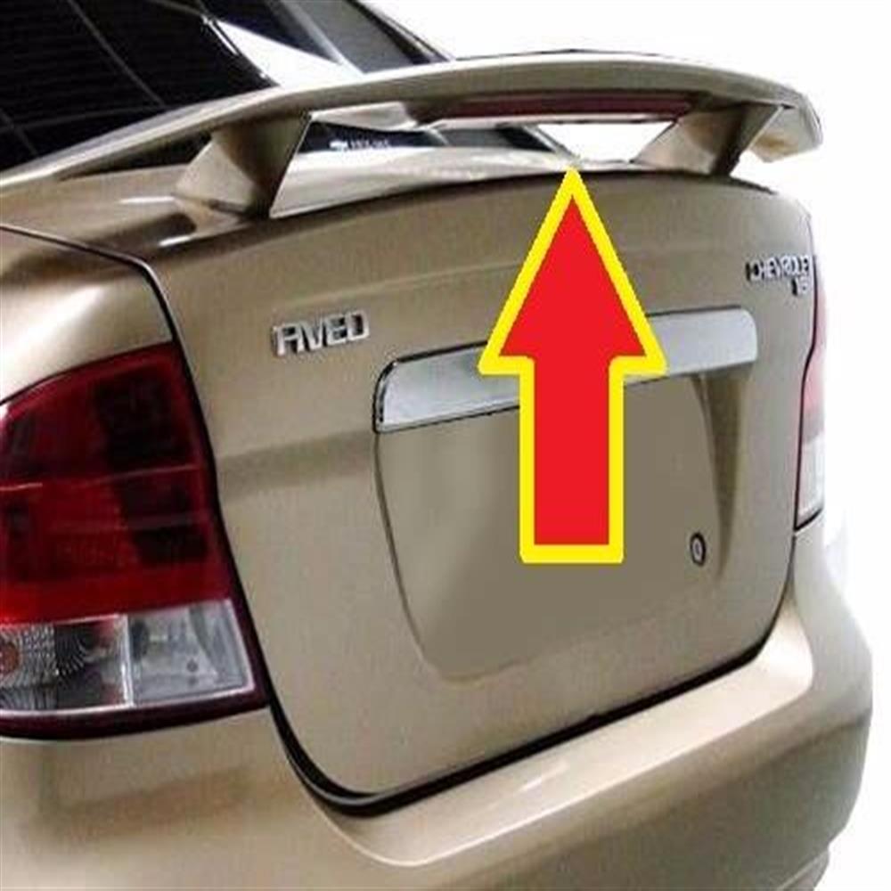 Spoiler Chevrolet Aveo Optra Negro img #3