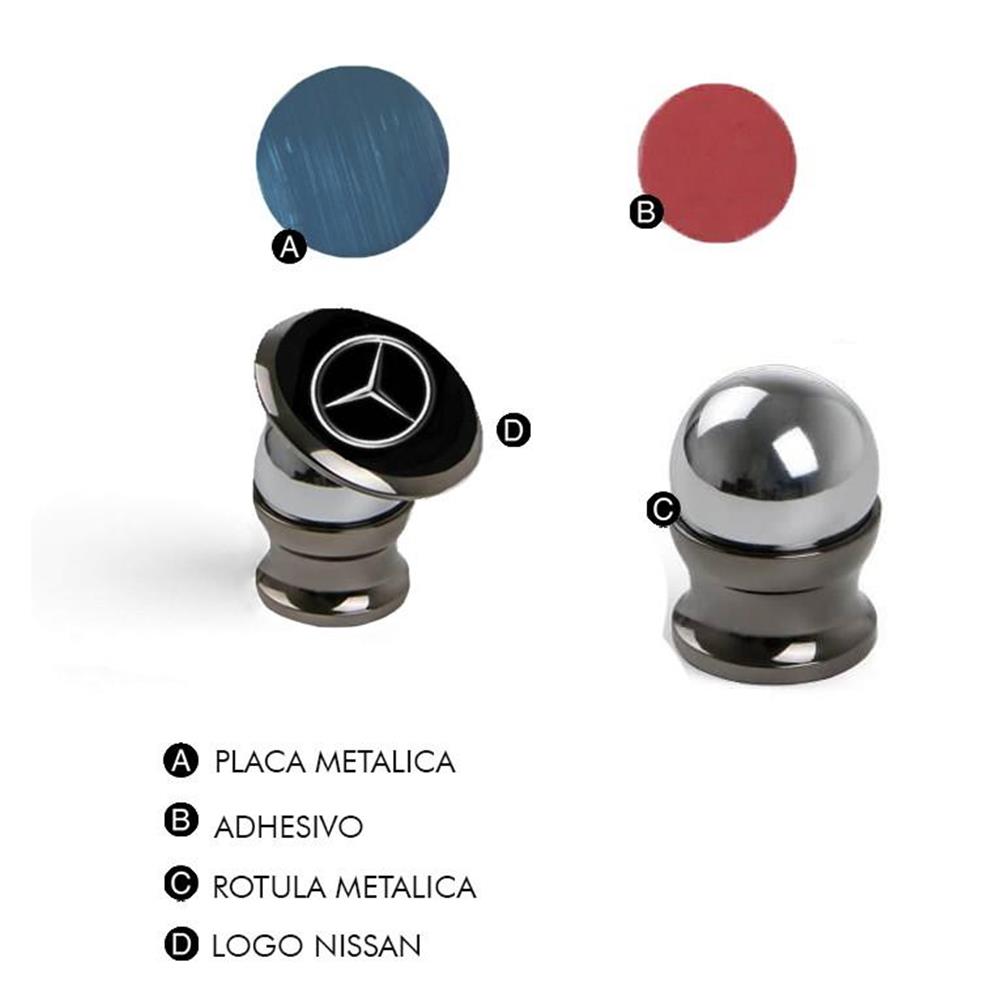 Soporte Celular Magnetico Carro Holder Metalico 360 16 img #5