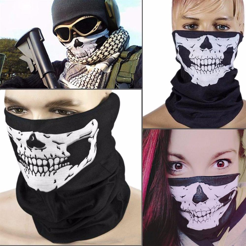 Cuello Pescuezo Para Bicicleta Y Moto Blanco img #3