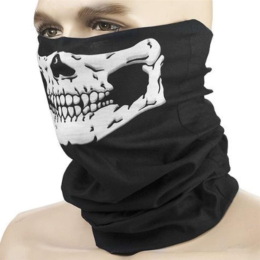 Cuello Pescuezo Para Bicicleta Y Moto Blanco img #4