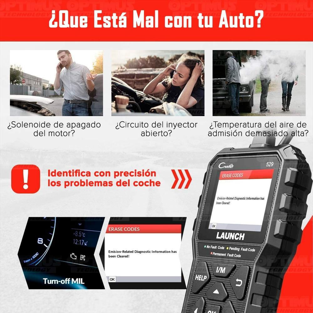 Escáner Automotriz Universal Vehiculos Camiones Suv Obd2 img #4