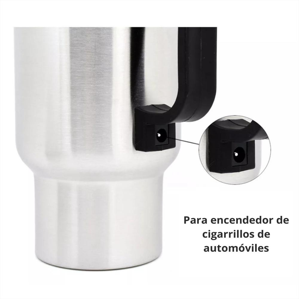 Termo Electrico Para Carro Inoxidable 450 Ml B Equip 12V img #2