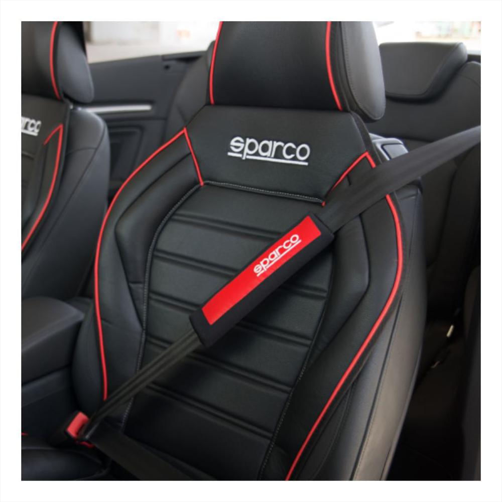 Funda Cubre Volante + Cubre Cinturon Rojo Sparco Spc1111krd img #3