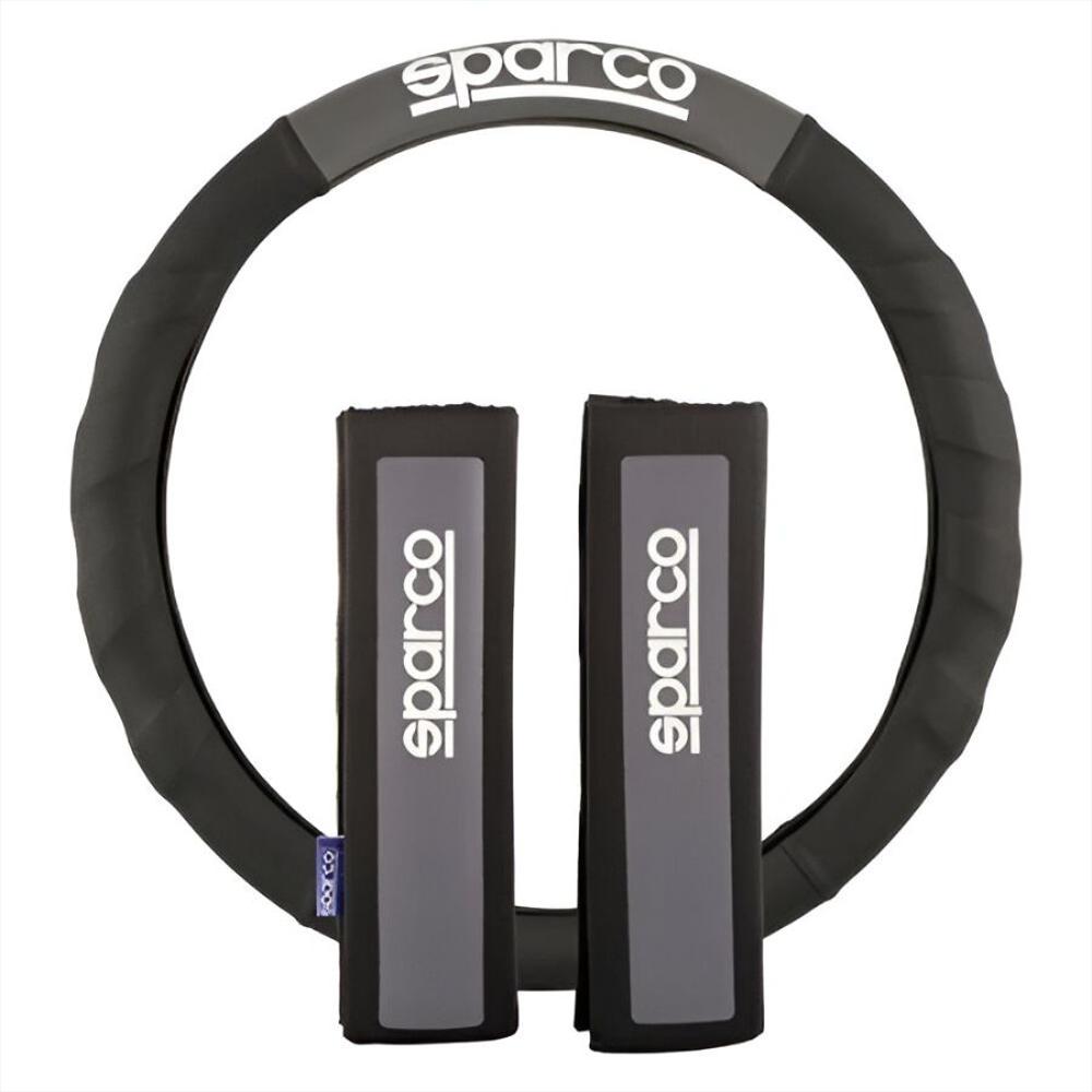 Funda Cubre Volante + Cubre Cinturon Gris Sparco Spc1111kgr img #2