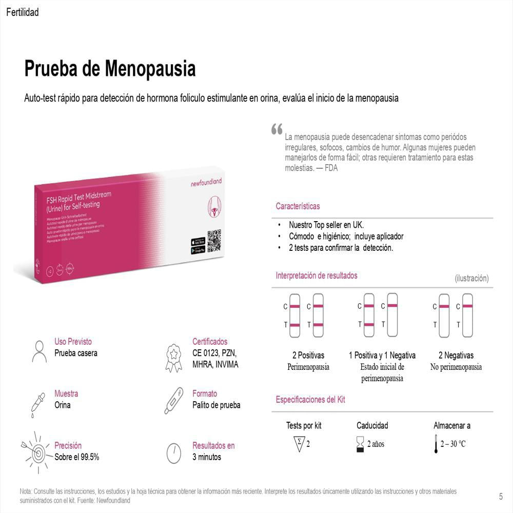Prueba Autotest De Menopausia img #2