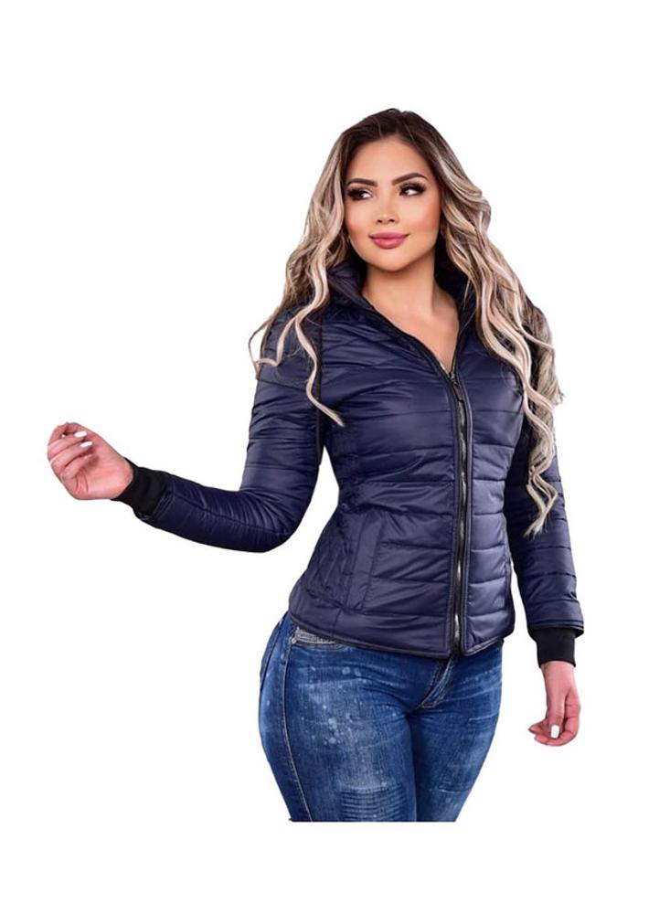 Chaqueta Impermeable Corta Para Mujer img #2