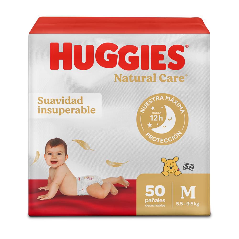 Pañales HUGGIES natural care etapa 2  M (50  und) img #1