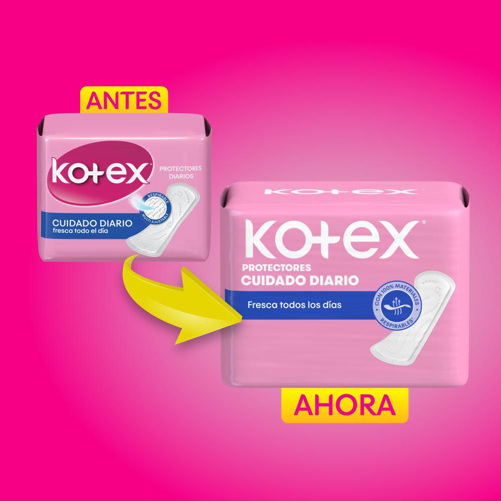 Protectores KOTEX cuidado diario (15  und) img #2