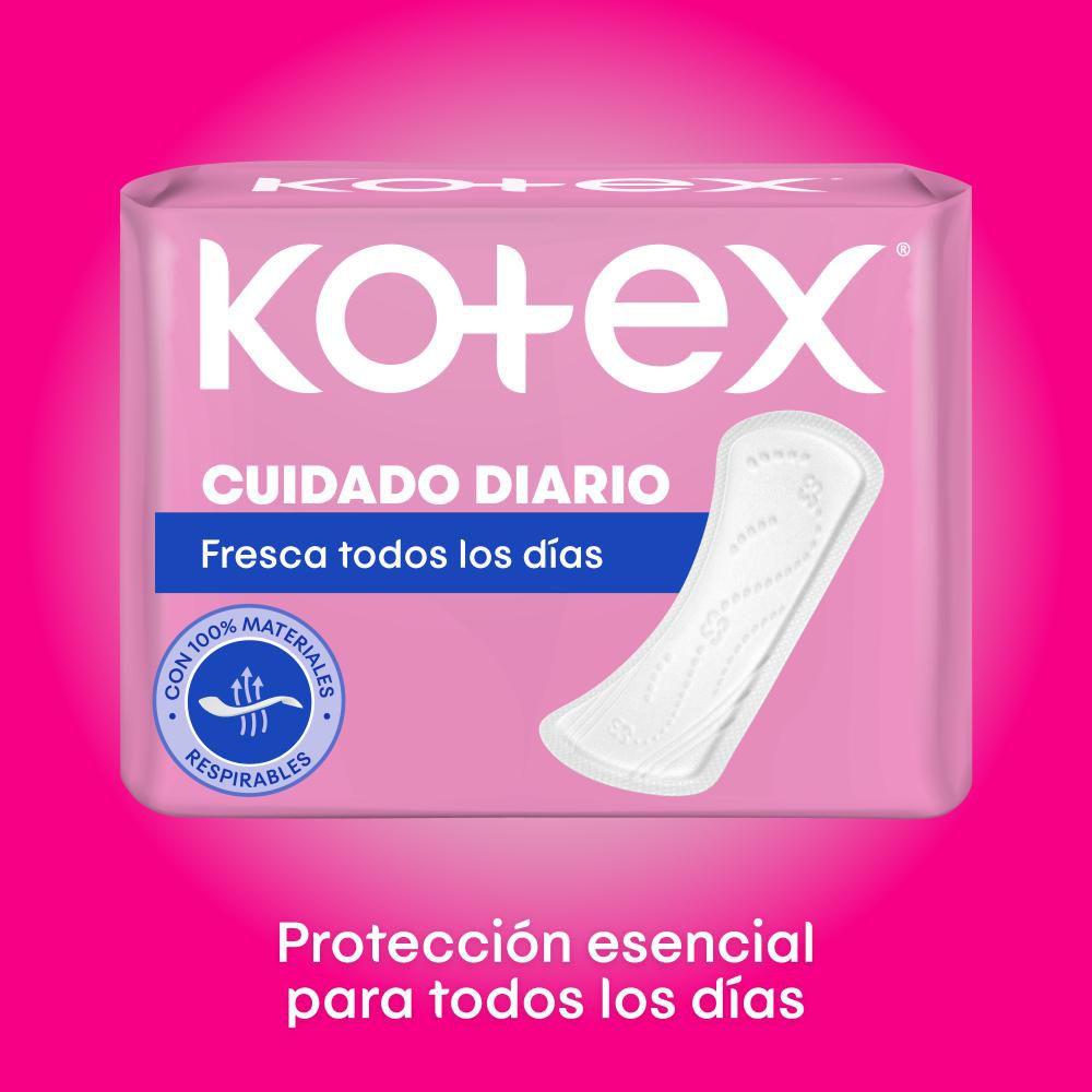 Protectores KOTEX cuidado diario (15  und) img #5