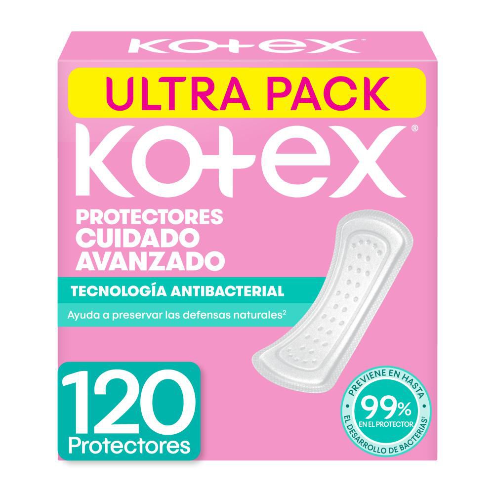 Protectores KOTEX antibacterial (120  und) img #1