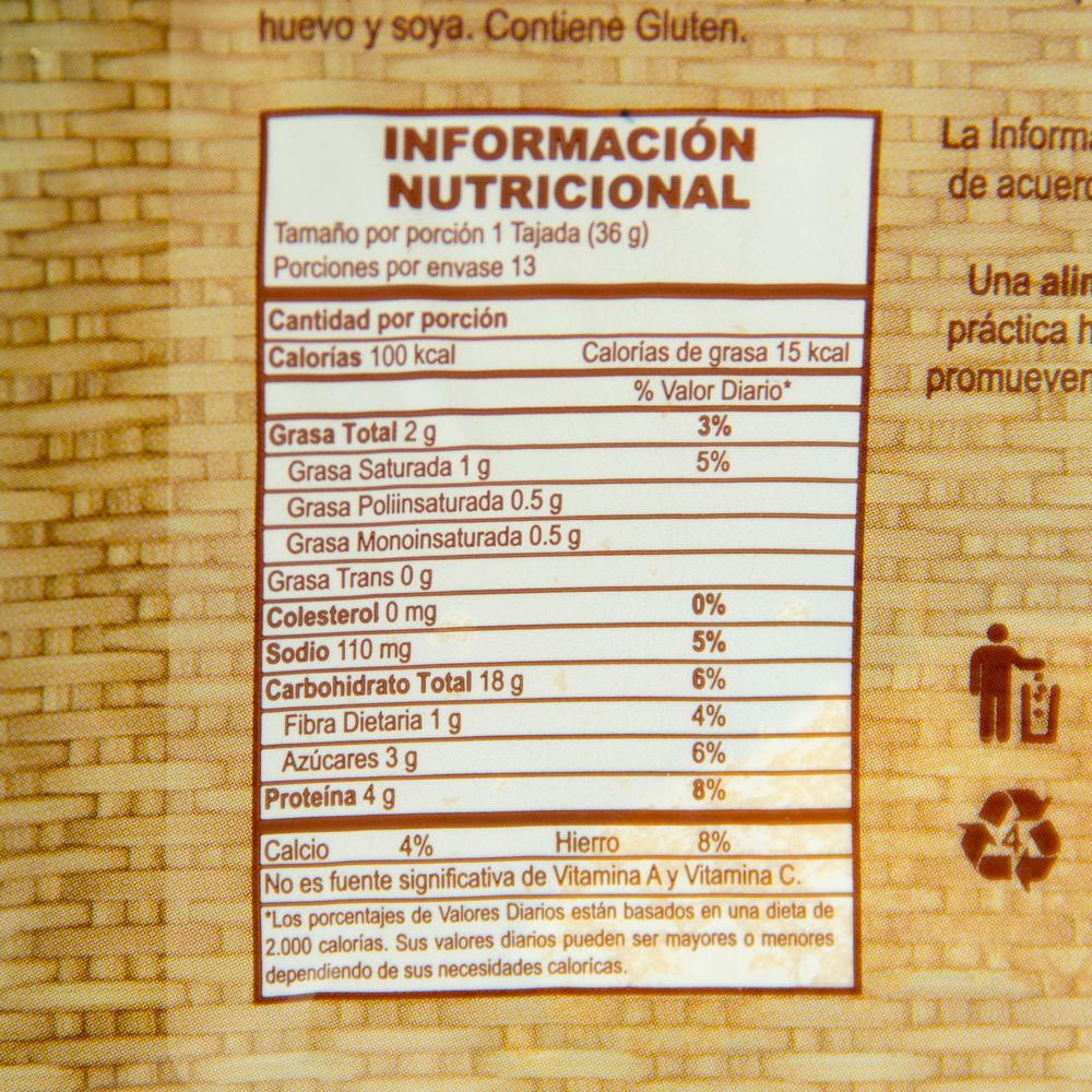 Pan SANTA CLARA Antaño (470  gr) img #3