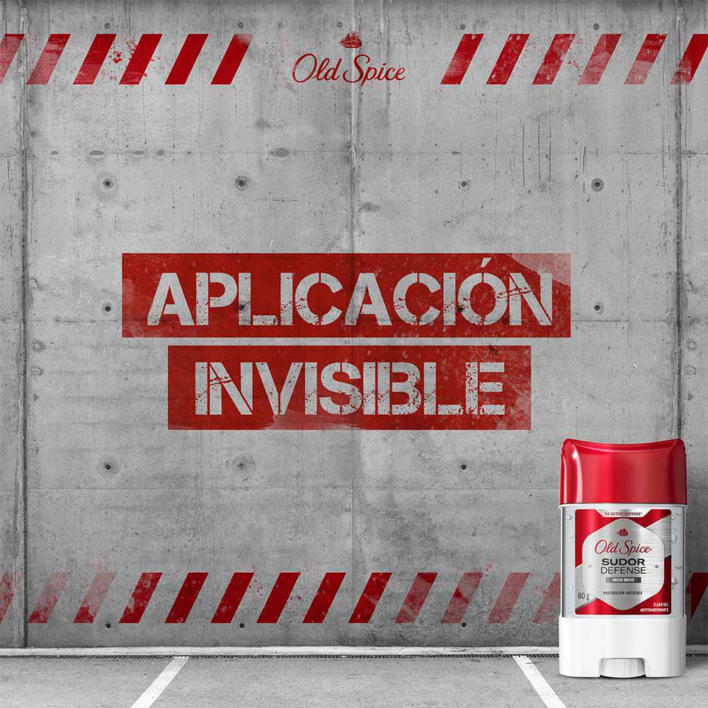 Desodorante OLD SPICE Gel sudor defense seco x2und (160  gr) img #3