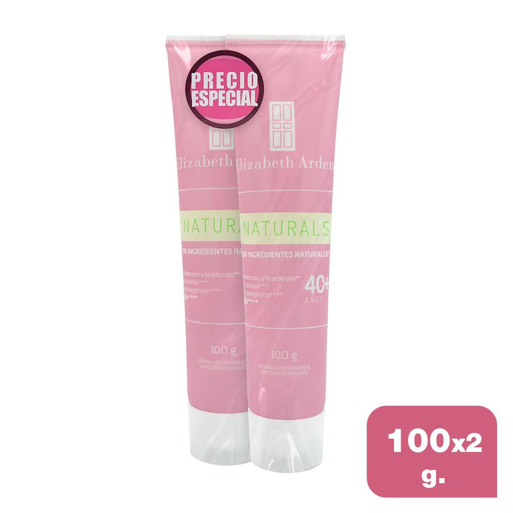Desodorante ELIZABETH ARDEN crema coco y bicarbonato (200  gr) img #1
