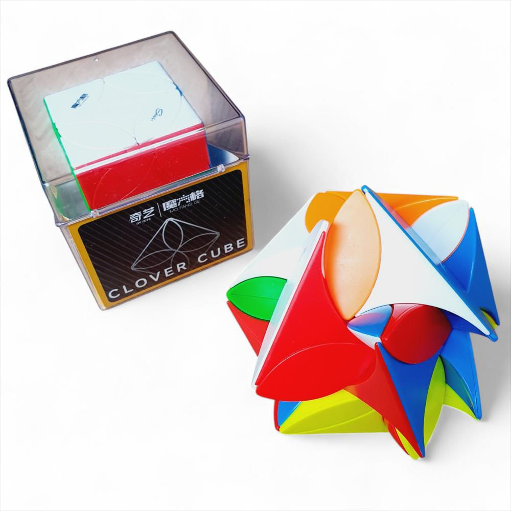 Clover Cube Qiyi Cubo Rubik Trebo Petalos Stickerless Speed img #2
