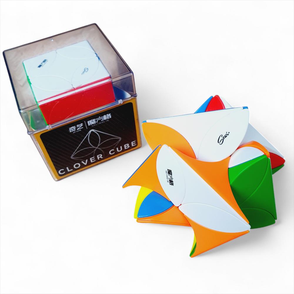 Clover Cube Qiyi Cubo Rubik Trebo Petalos Stickerless Speed img #3