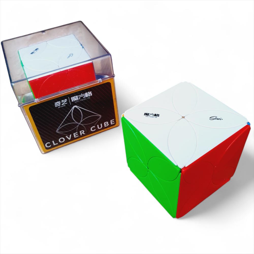 Clover Cube Qiyi Cubo Rubik Trebo Petalos Stickerless Speed img #4
