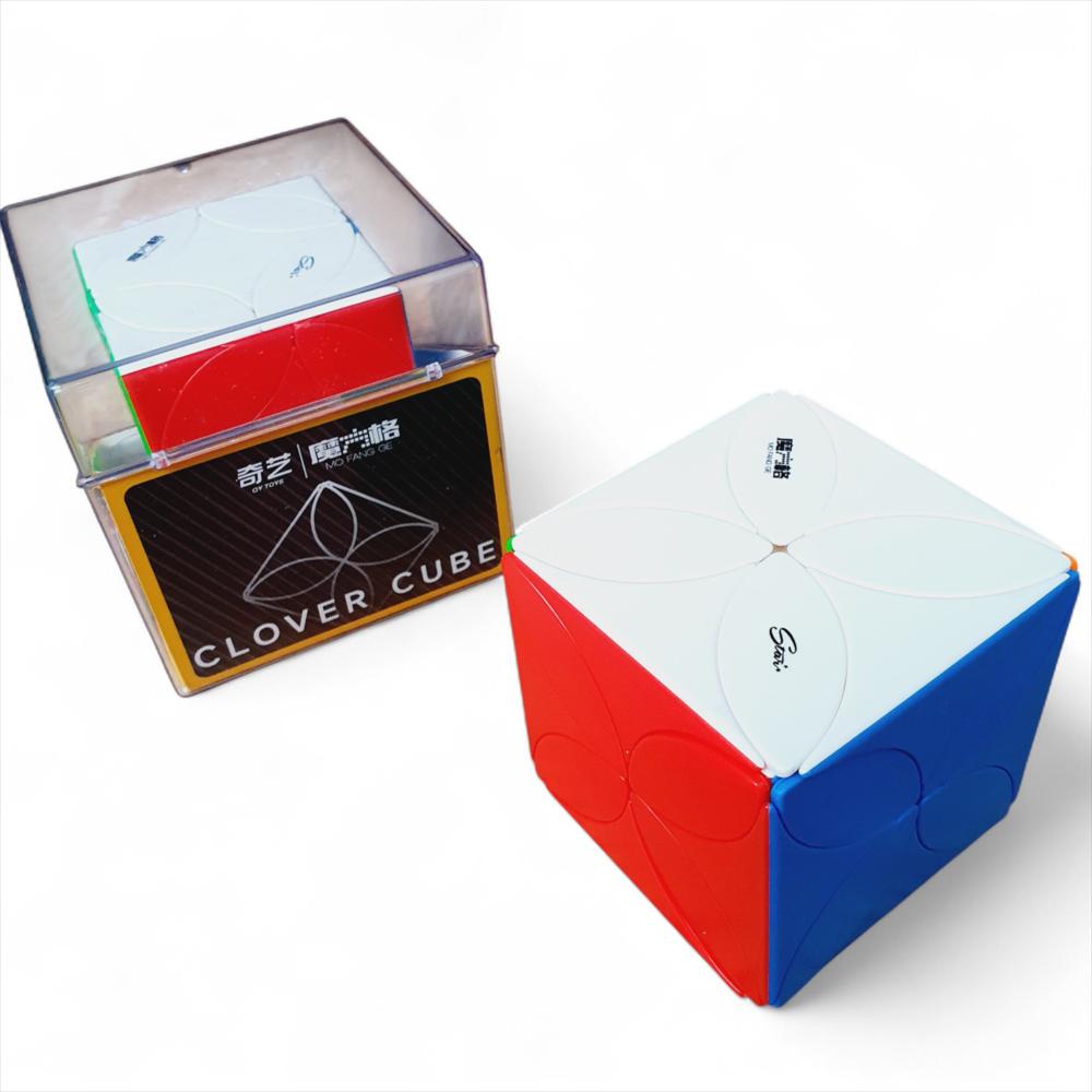 Clover Cube Qiyi Cubo Rubik Trebo Petalos Stickerless Speed img #5