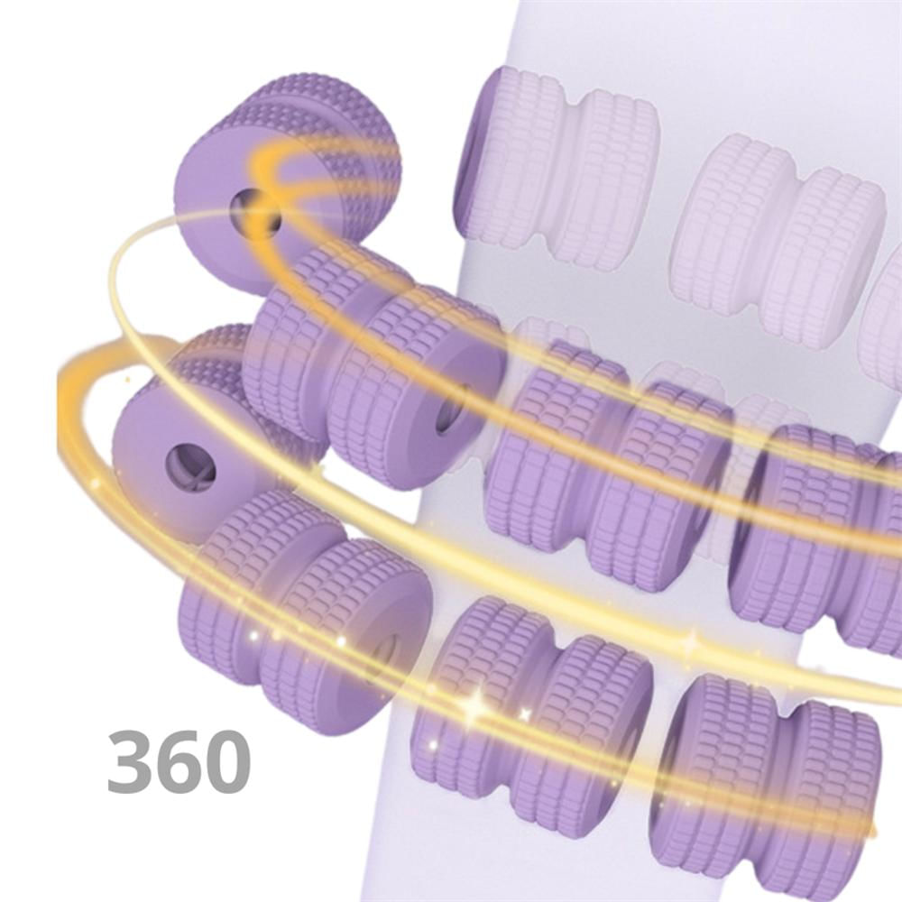 Rodillo De Masaje Anticelulitis Manual 360° Morado img #5