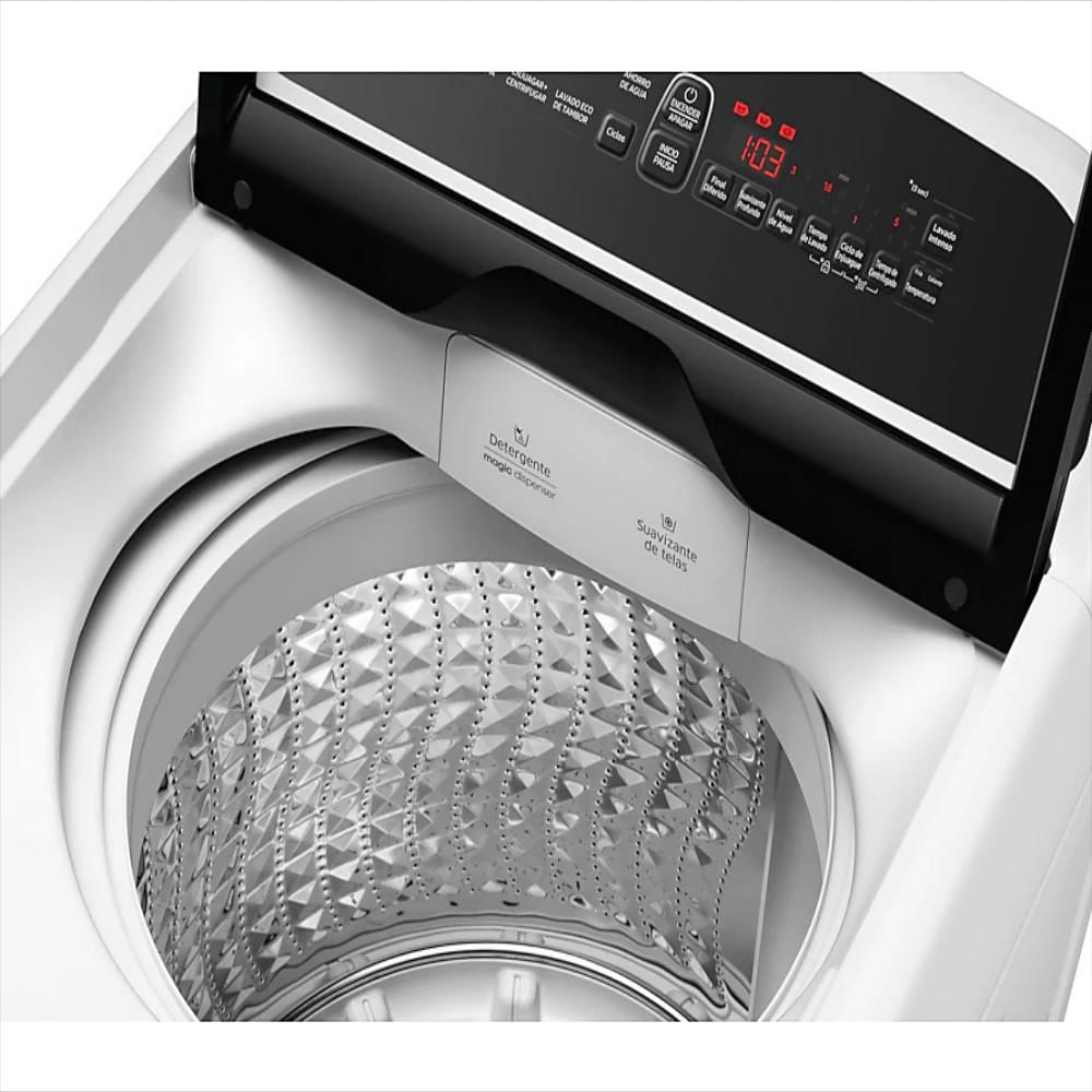 Lavadora Samsung 28 Libras Inverter Con Tecnología Wobble Gris img #4