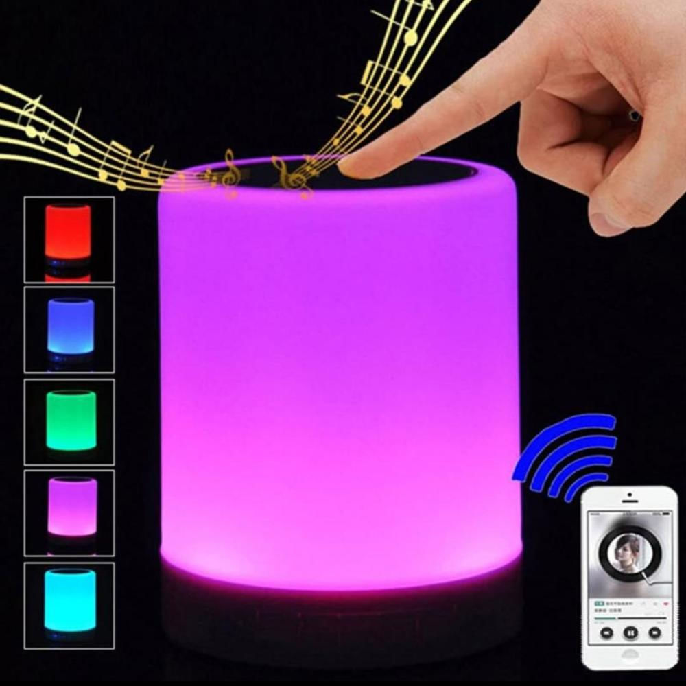 Parlante Bluetooth Interactivo Con Luz Led img #3