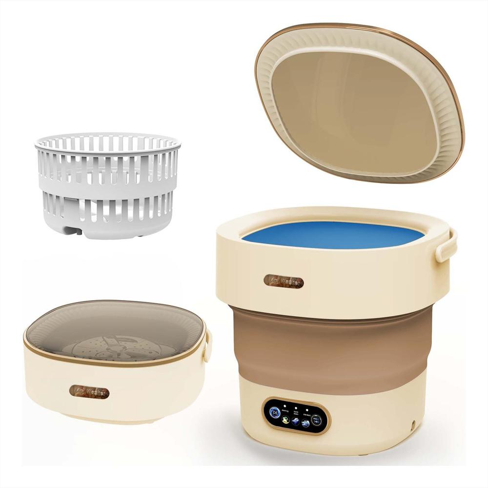 Lavadora Compacta 22Cm Ideal Para Hogar O Viaje img #1