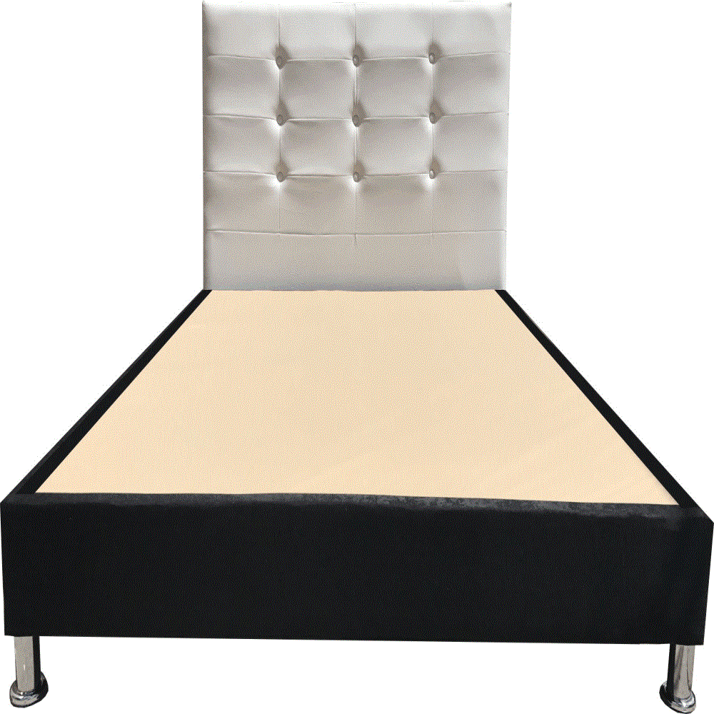 Combo Base Cama + Colchon Ortopedico + Cabecero Blanco 140Cm img #2