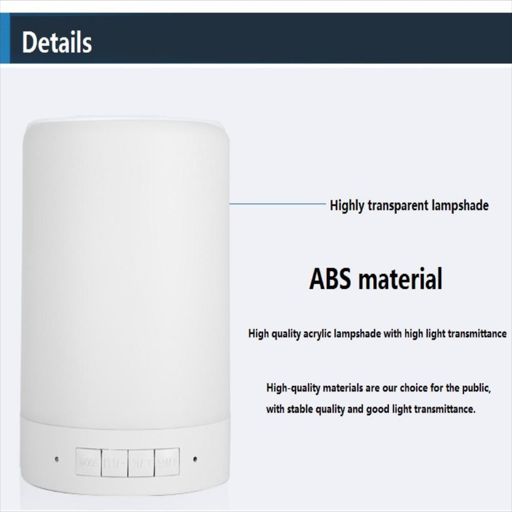 Parlante Bluetooth Interactivo Con Luz Led img #5