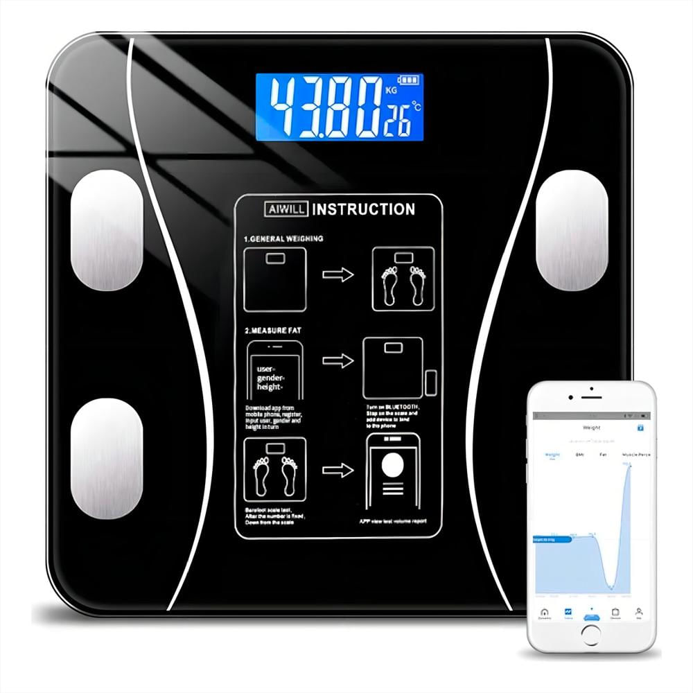 Báscula Inteligente Bluetooth, Controla Tu Peso Y Salud Fácil img #2