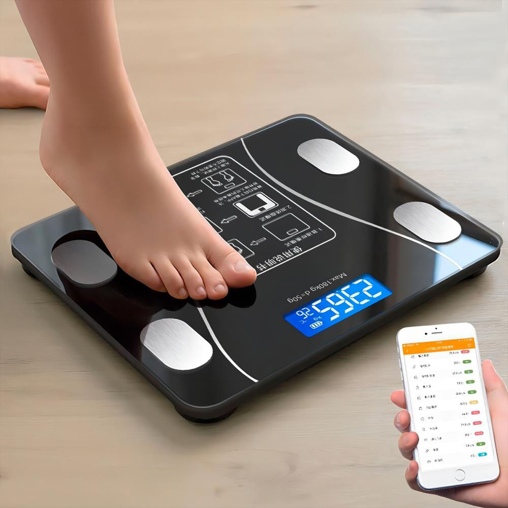 Báscula Inteligente Bluetooth, Controla Tu Peso Y Salud Fácil img #4