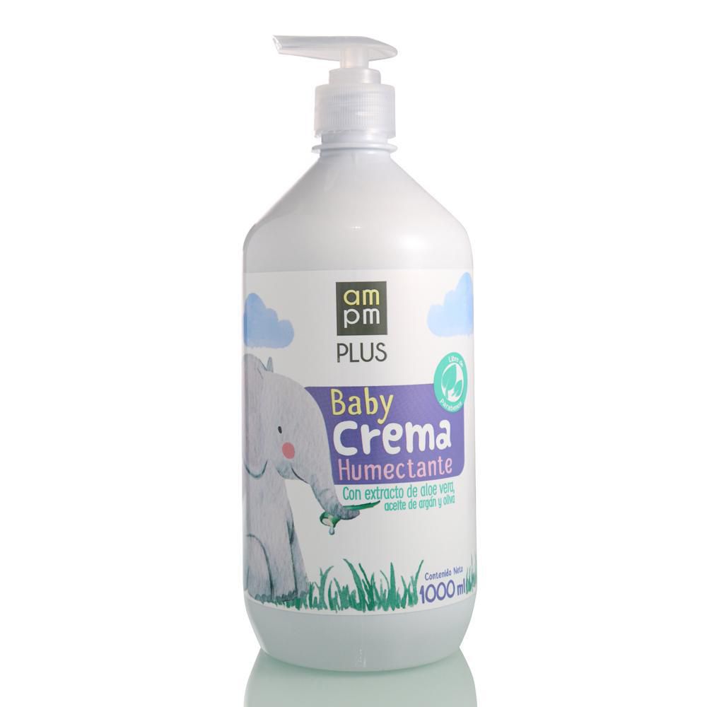 Crema corporal AMPM PLUS baby humectante con aloe vera (1000  ml) img #1
