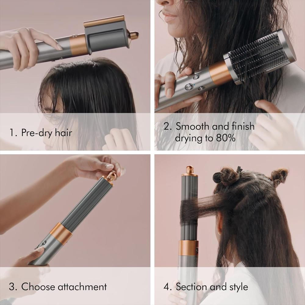 Secador Y Rizador De Cabello Dyson Airwrap Multi Styler Blue/Copper img #3