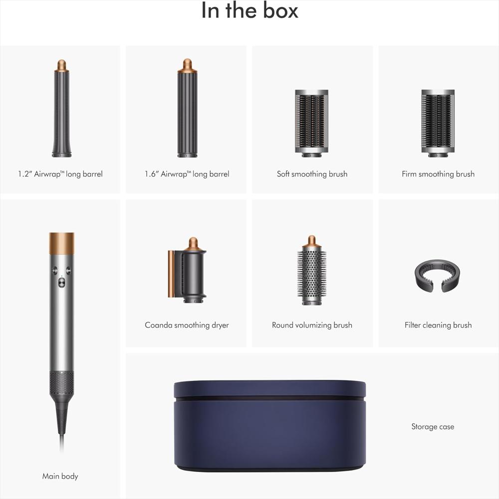 Secador Y Rizador De Cabello Dyson Airwrap Multi Styler Blue/Copper img #4