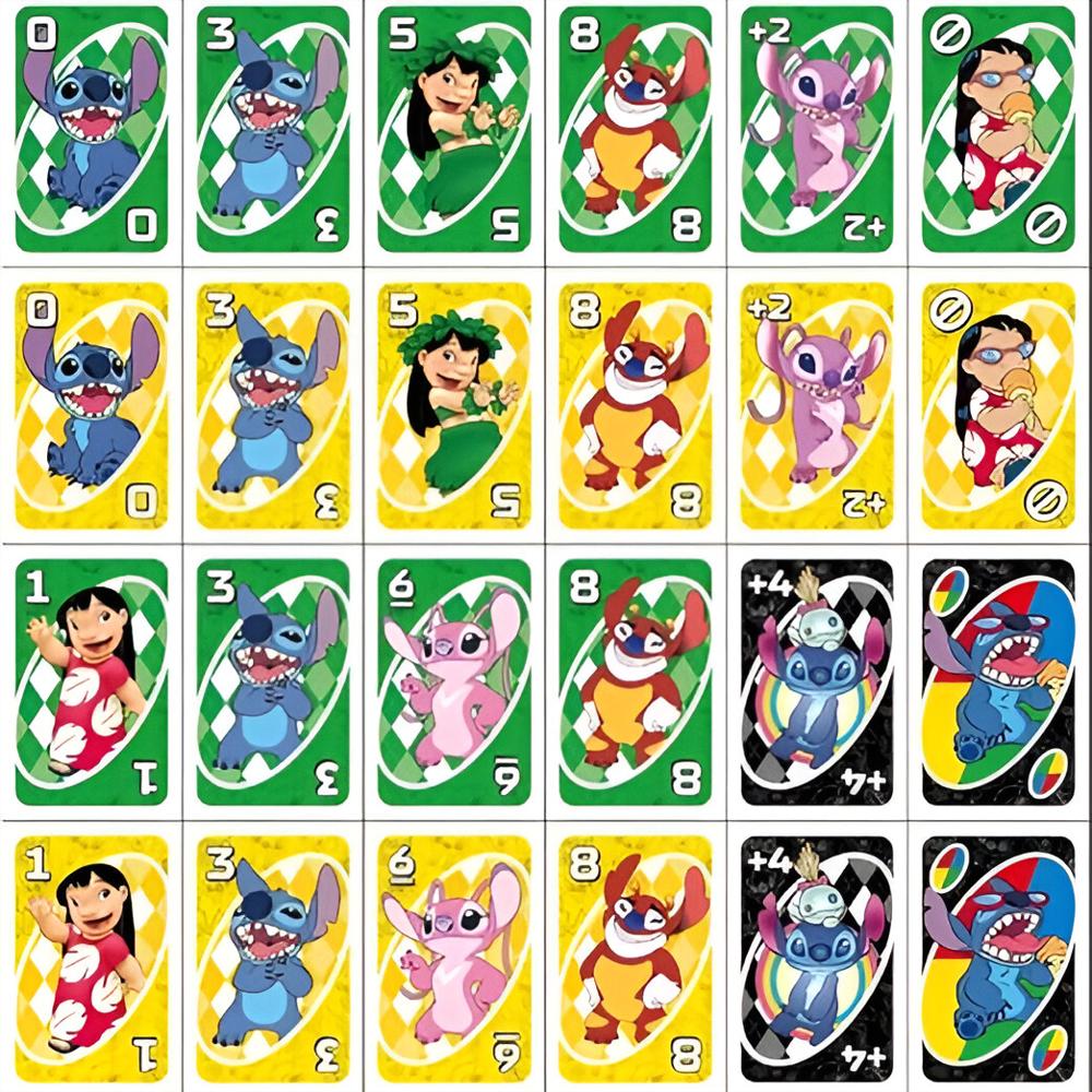 Juego Cartas Uno Lilo Stitch img #2