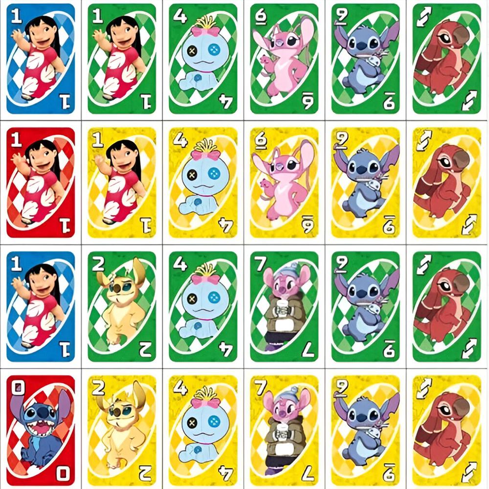 Juego Cartas Uno Lilo Stitch img #4