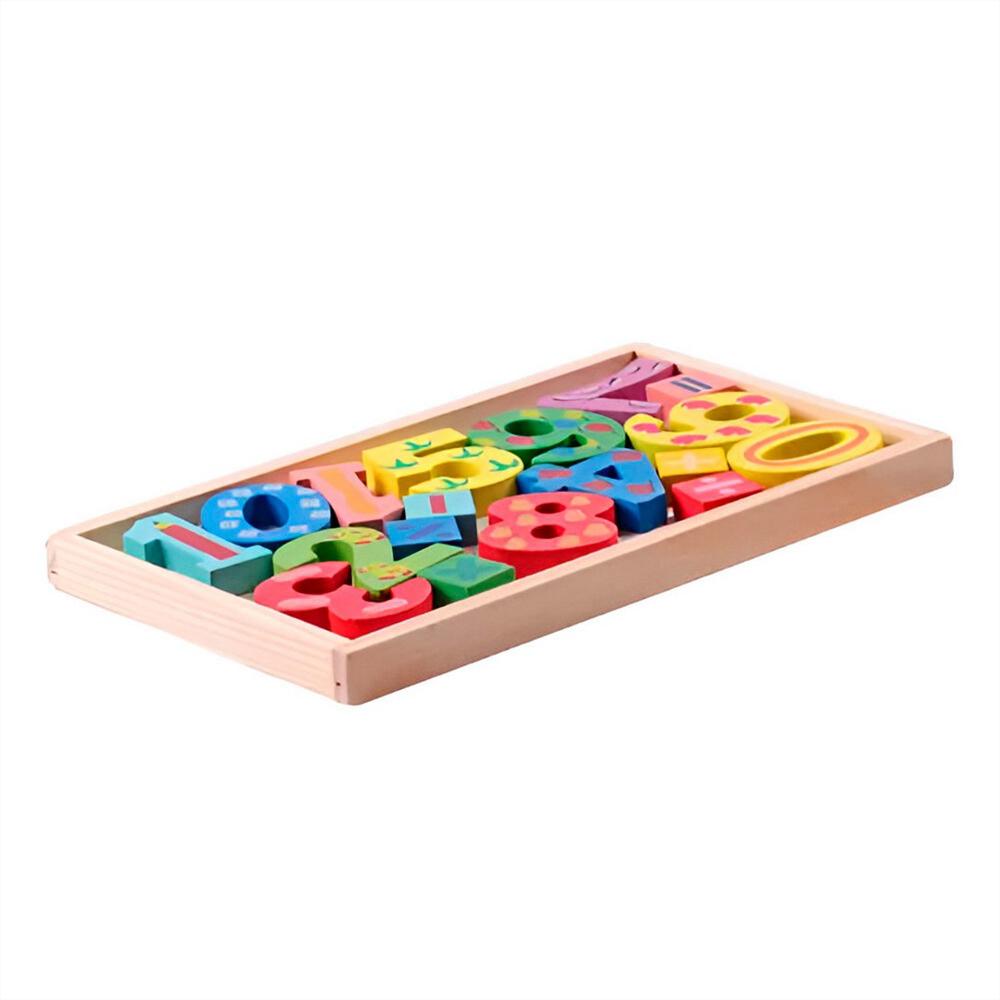 Juego De Madera Operaciones Matematicas Aprendizaje img #2