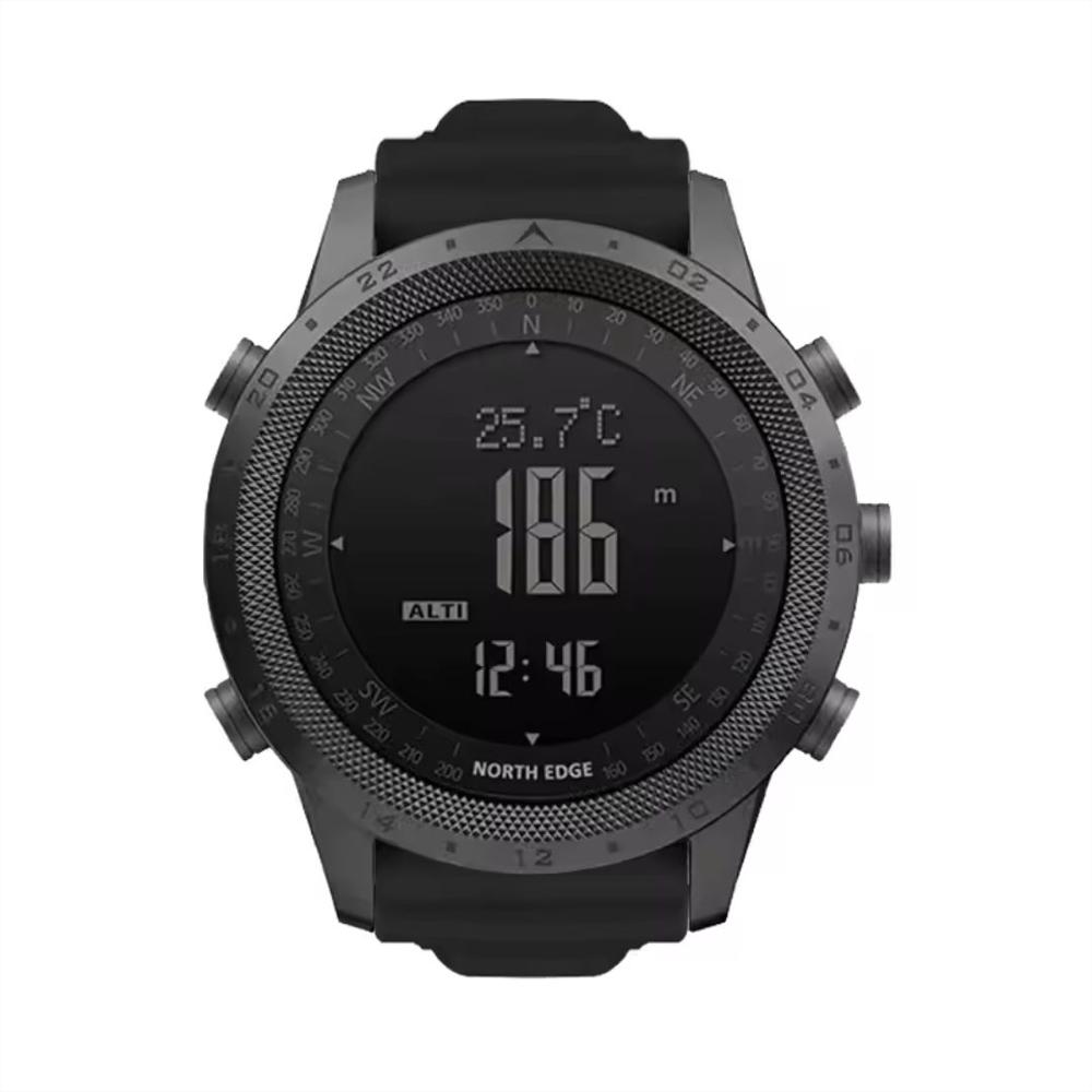Reloj Inteligente North Edge Desert Para Hombre Altímetro Barómetro Brújula Militar Del Ejército Resistente Al Agua 50M img #2