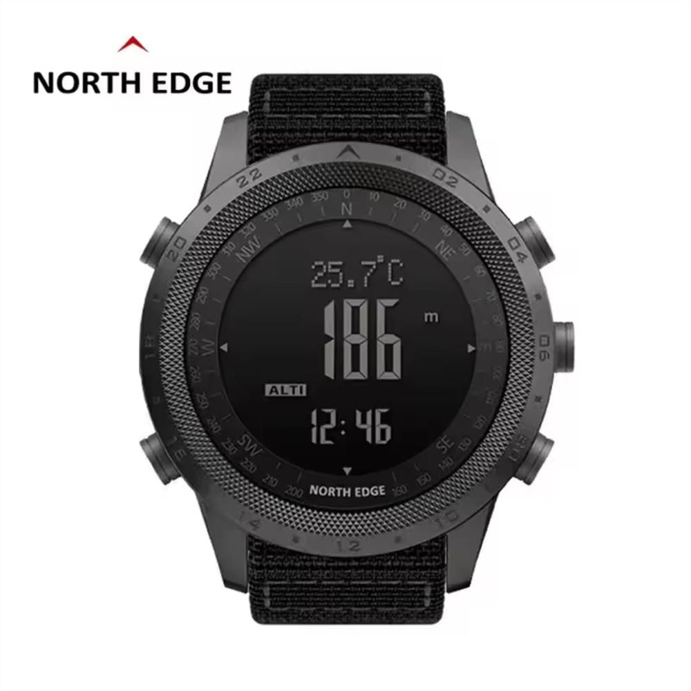 Reloj Inteligente North Edge Desert Para Hombre Altímetro Barómetro Brújula Militar Del Ejército Resistente Al Agua 50M img #4