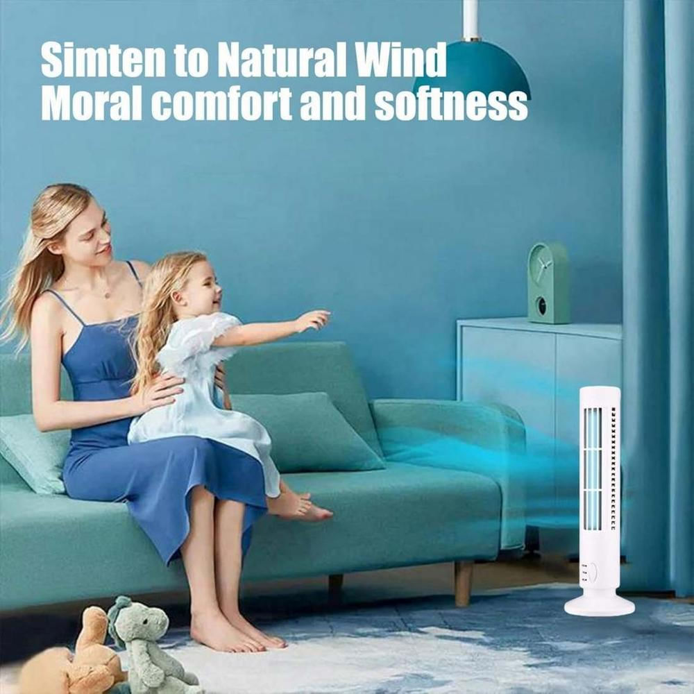 Ventilador Vertical Portatil Torre Fan Dos Velocidades img #4