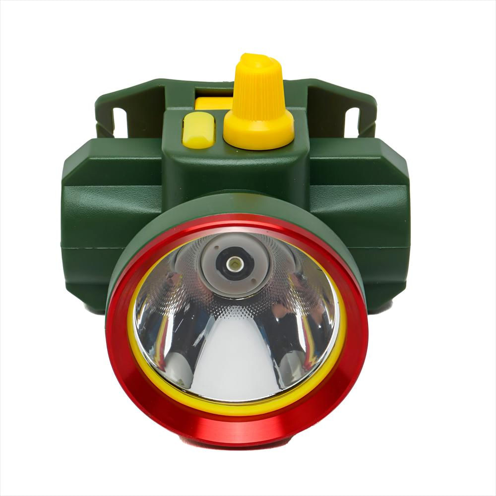 Lampara Linterna Tactica Led Minera Cabeza Recargable Xj4610 img #1
