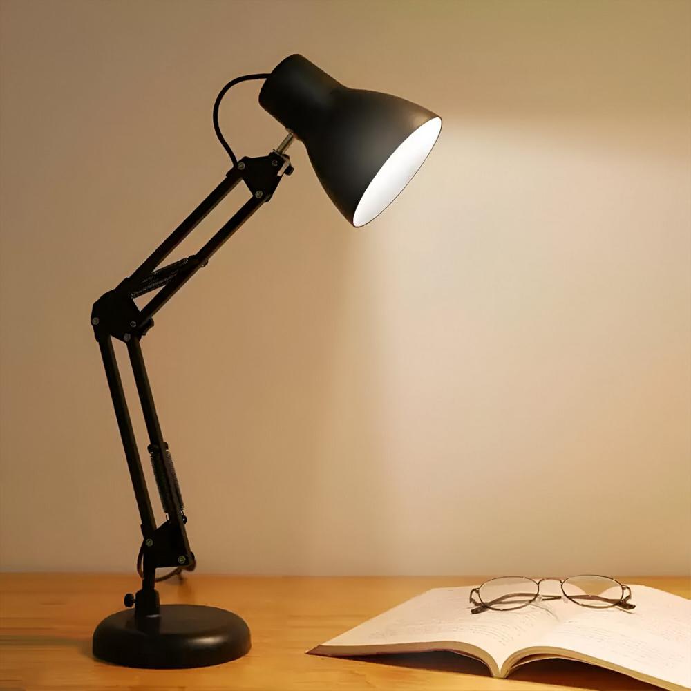 Lampara Para Escritorio Estudio Ajustable Con Brazo Flexible img #5