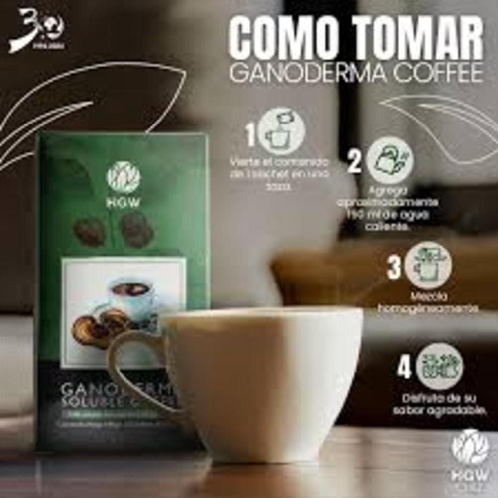 Ganoderma Soluble Coffee Hgw (12 Sachet) 180 Gr img #5