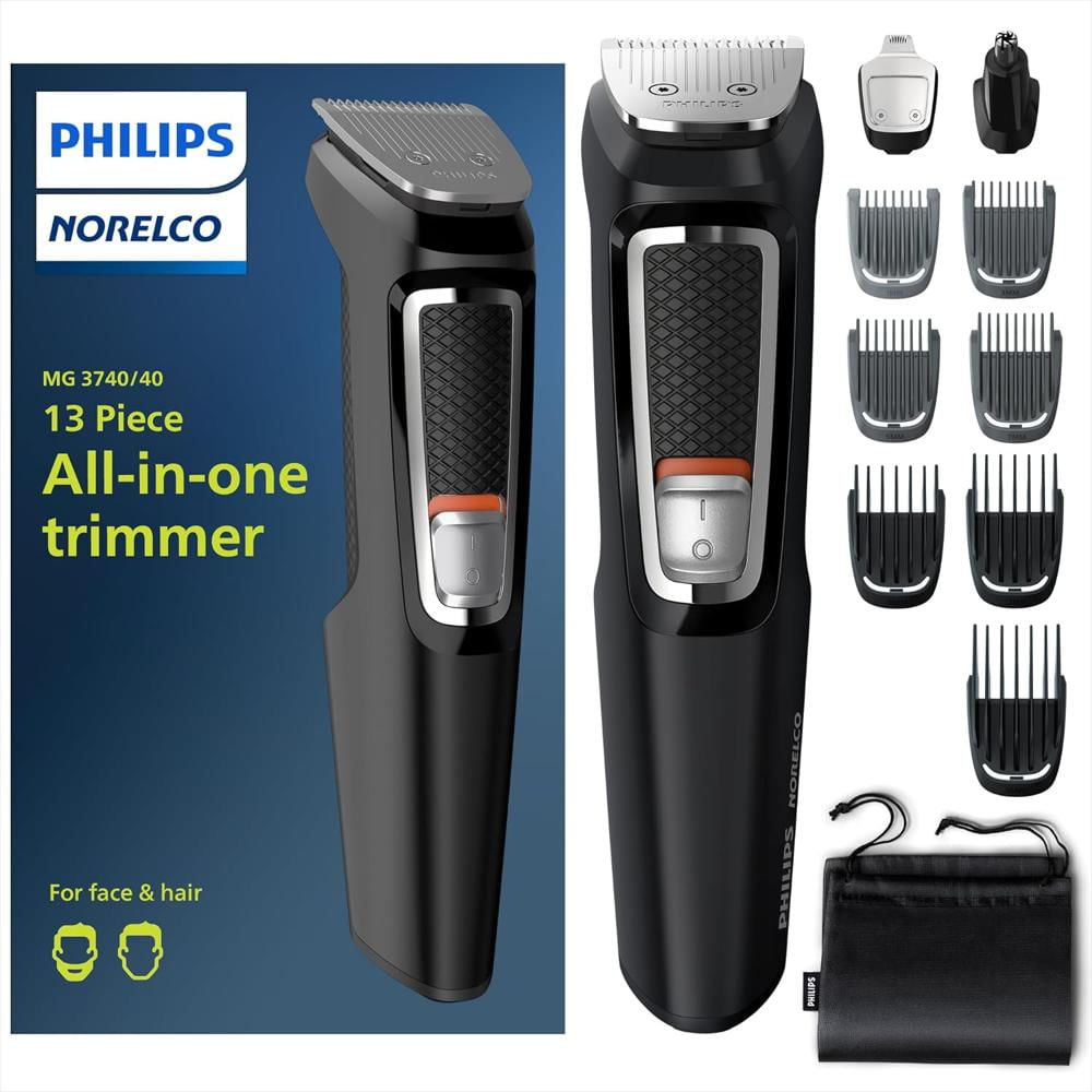 Cortadora Afeitadora Philips Norelco Multigroom 13 En 1 Mg3740/40 img #2